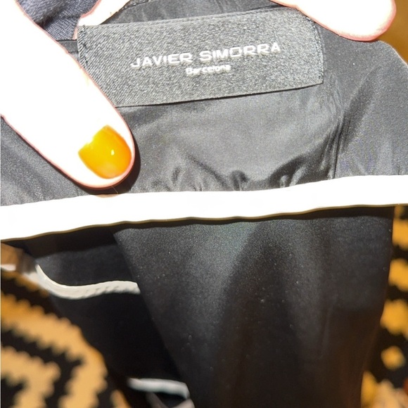 Javier Simorra Black Jacket size 2 - Picture 2 of 4